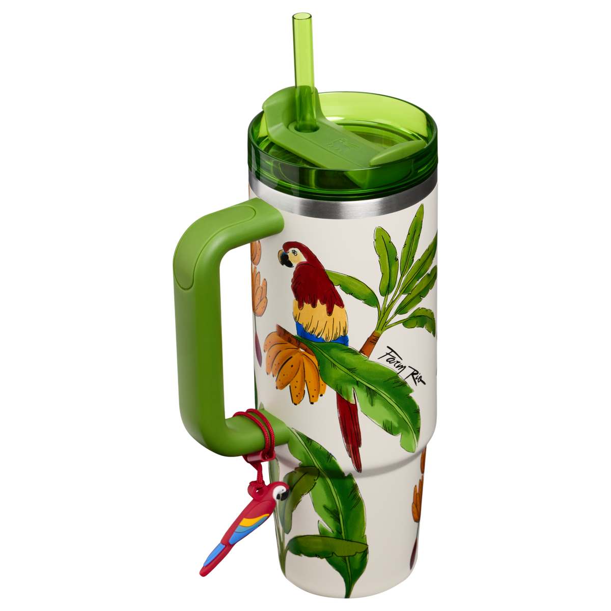 Stanley 1913 Stanley 1913 x FARM Rio クエンチャー H2.0 フローステート 真空断熱タンブラー 30 oz（約0.89L） in Farm Rio Tropical Destiny | View 2