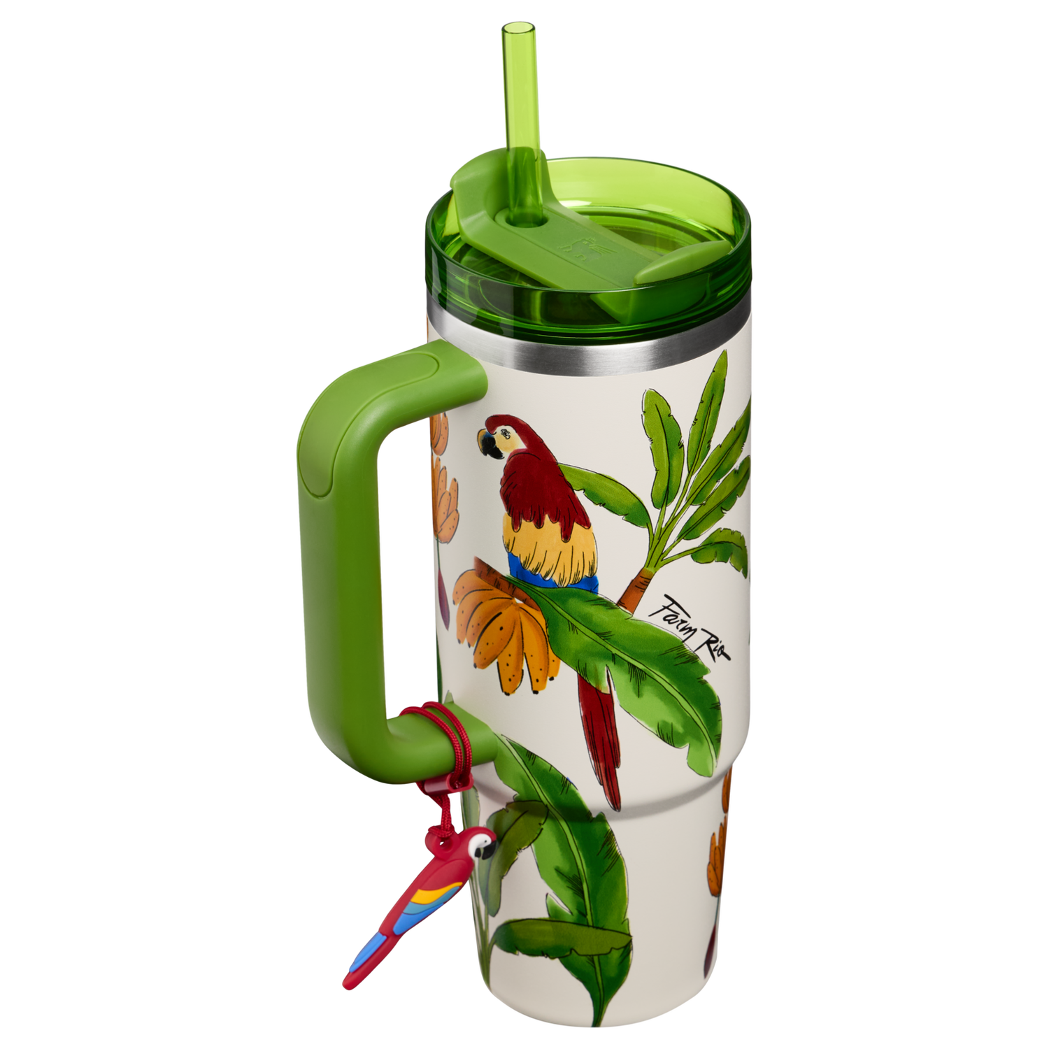 Stanley 1913 Stanley 1913 x FARM Rio クエンチャー H2.0 フローステート 真空断熱タンブラー 30 oz（約0.89L） in Farm Rio Tropical Destiny | View 2