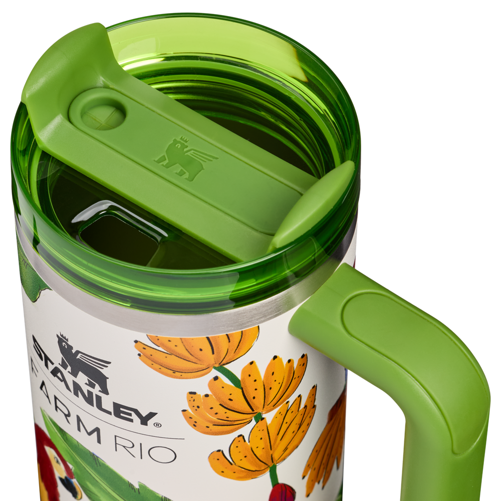 Stanley 1913 Stanley 1913 x FARM Rio クエンチャー H2.0 フローステート 真空断熱タンブラー 30 oz（約0.89L） in Farm Rio Tropical Destiny | View 3