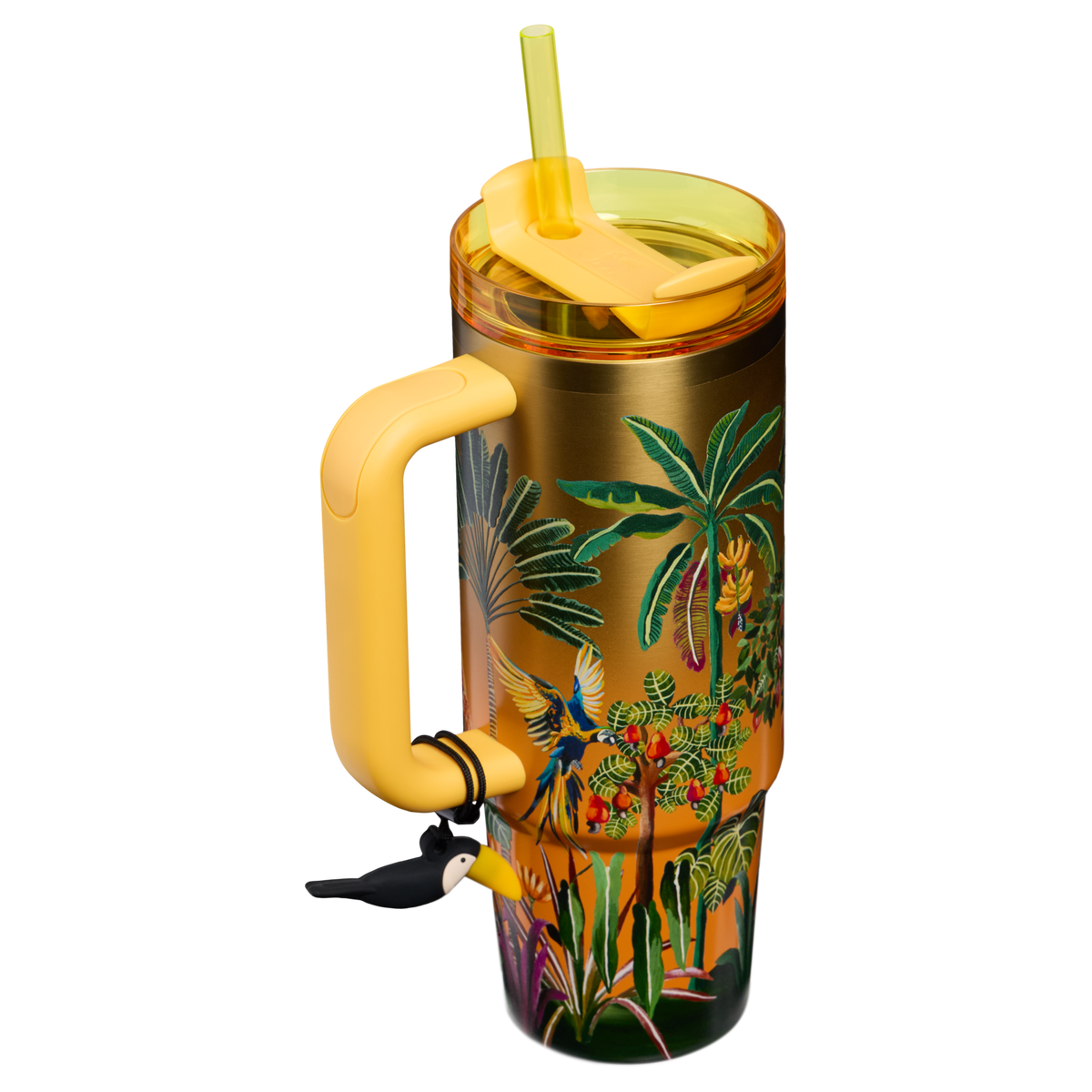Stanley 1913 Stanley 1913 x FARM Rio クエンチャー H2.0 フローステート 真空断熱タンブラー 30 oz（約0.89L） in Farm Rio Tropical Woods | View 2