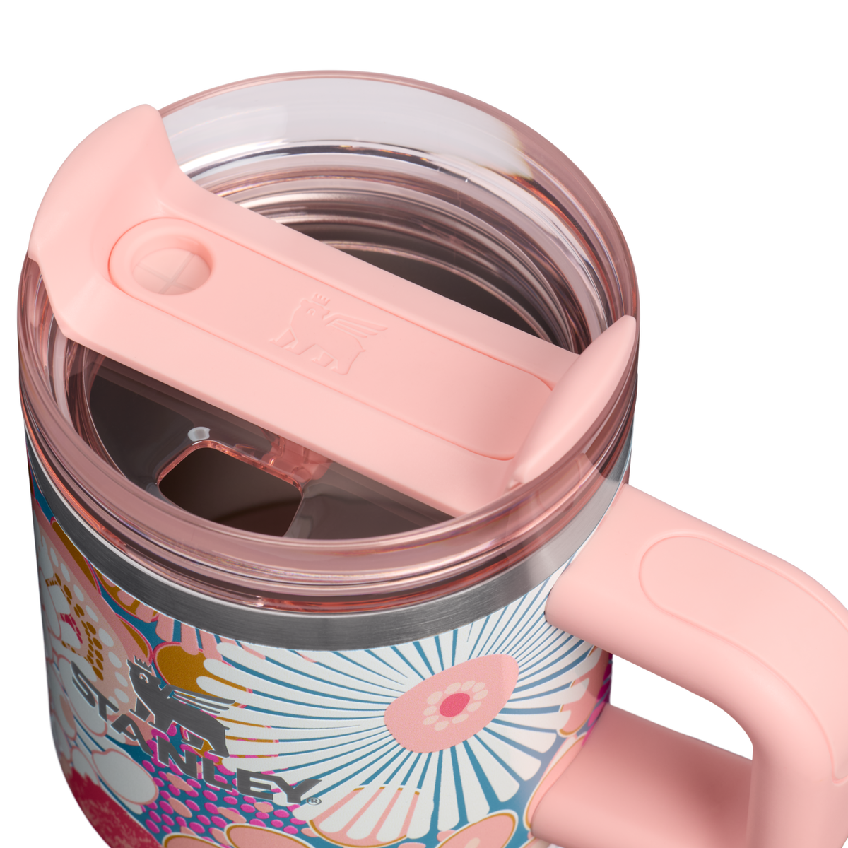 Stanley 1913 クエンチャー H2.0 フローステート 真空断熱タンブラー 20oz（約0.59L） in Sorbet Wildflower | View 3