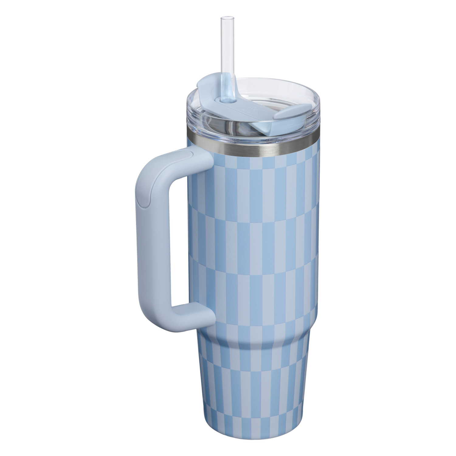 Stanley 1913 High Summer Collection クエンチャー H2.0 フローステート 真空断熱タンブラー 30 oz（約0.89L） in Linen Blue Tile | View 2