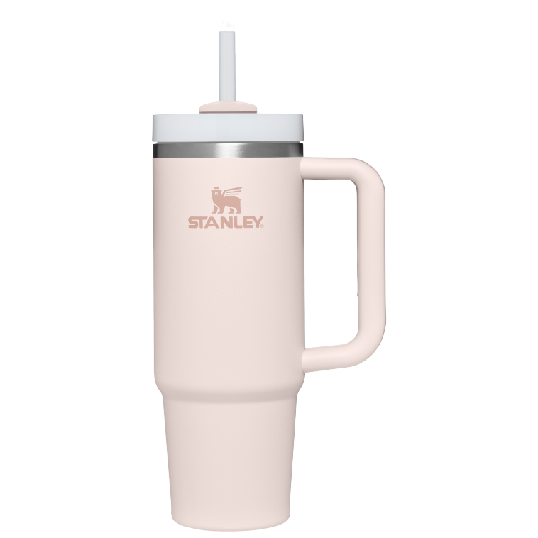 Stanley 1913 クエンチャー H2.0 フローステート 真空断熱タンブラー 30 oz（約0.89L） in Rose Quartz | Front View