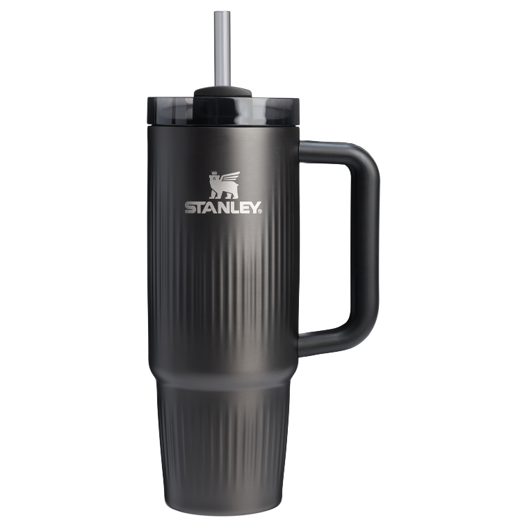 Stanley 1913 クエンチャー H2.0 フルーテッド 真空断熱タンブラー30 oz （0.89L） in Black PVD | View 1