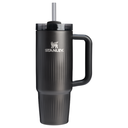 Stanley 1913 クエンチャー H2.0 フルーテッド 真空断熱タンブラー30 oz （0.89L） in Black PVD | Front View