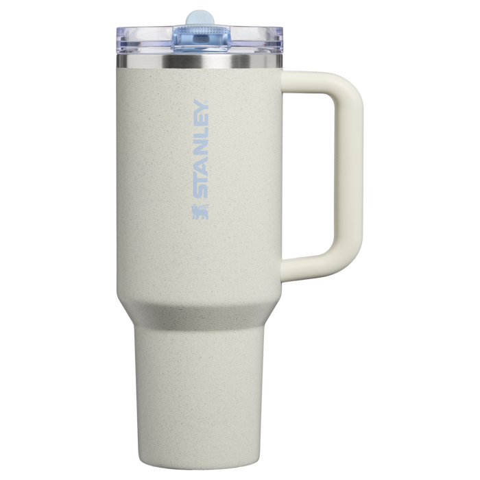 Stanley 1913 クエンチャー プロツアー フリップストロー 真空断熱タンブラー 40 oz（約1.18L） in Pale Stone Speckle