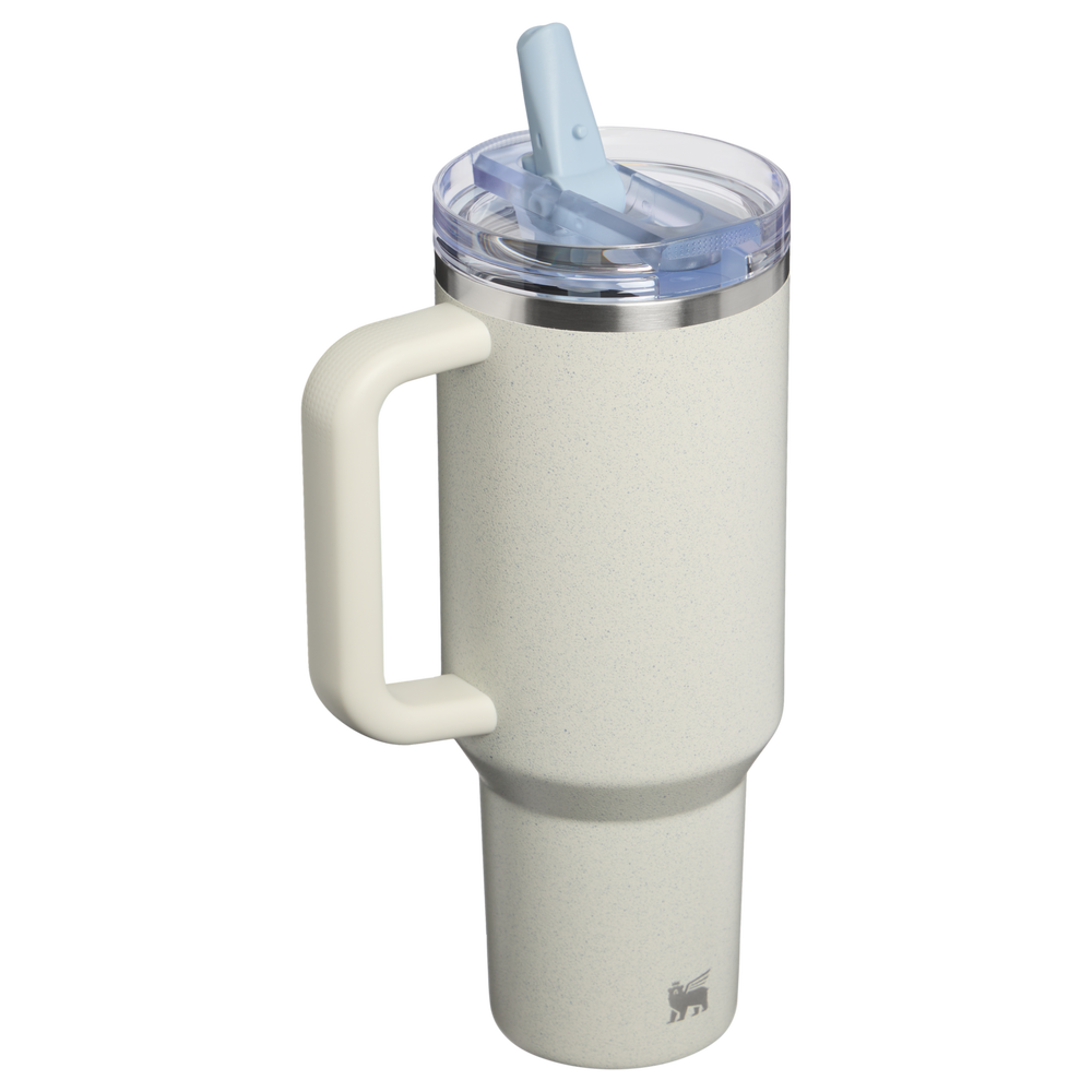 Stanley 1913 クエンチャー プロツアー フリップストロー 真空断熱タンブラー 40 oz（約1.18L） in Pale Stone Speckle | View 2
