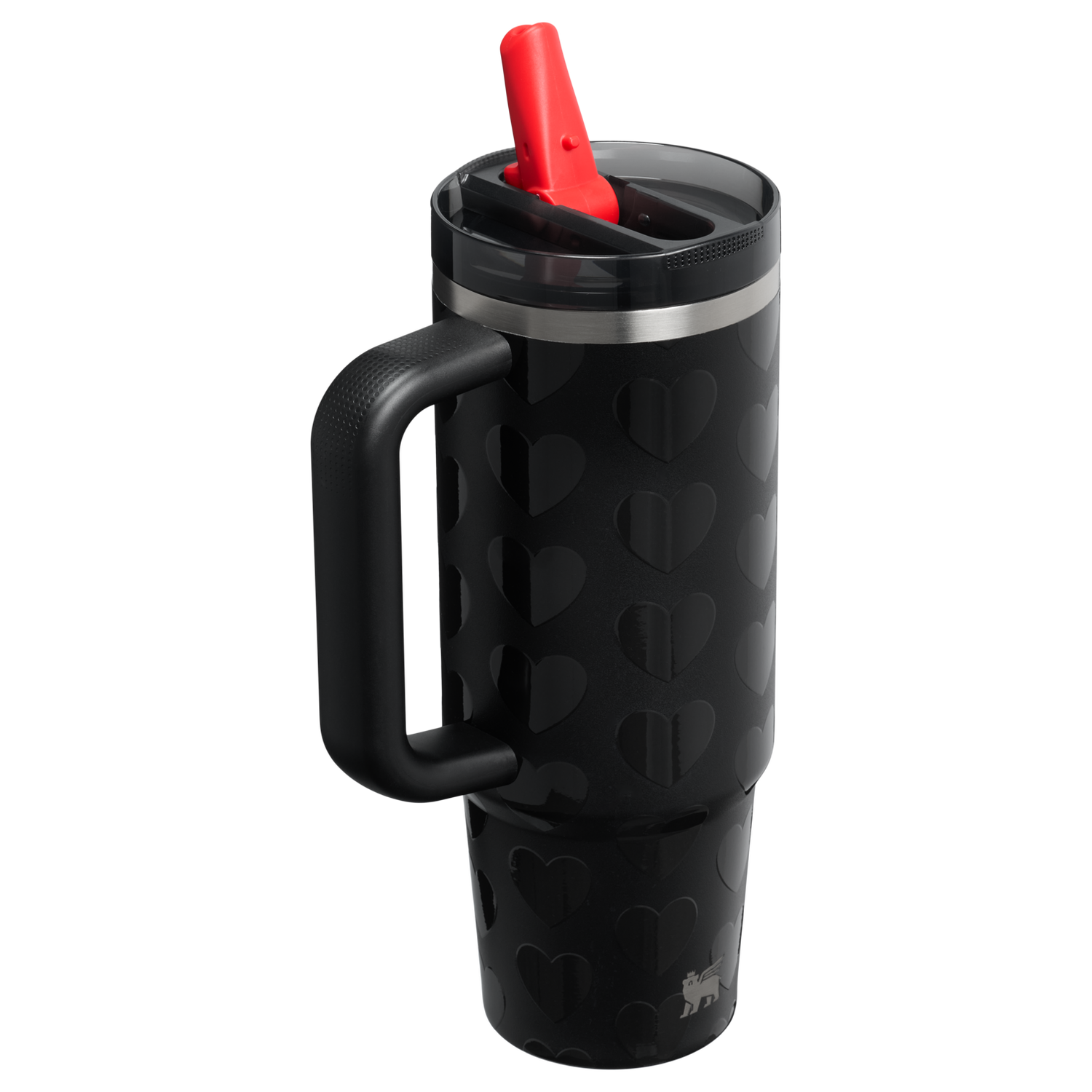 Stanley 1913 クエンチャー プロツアー フリップストロー 真空断熱タンブラー ハート  30 oz （約0.89L） in Black Lovely | View 2