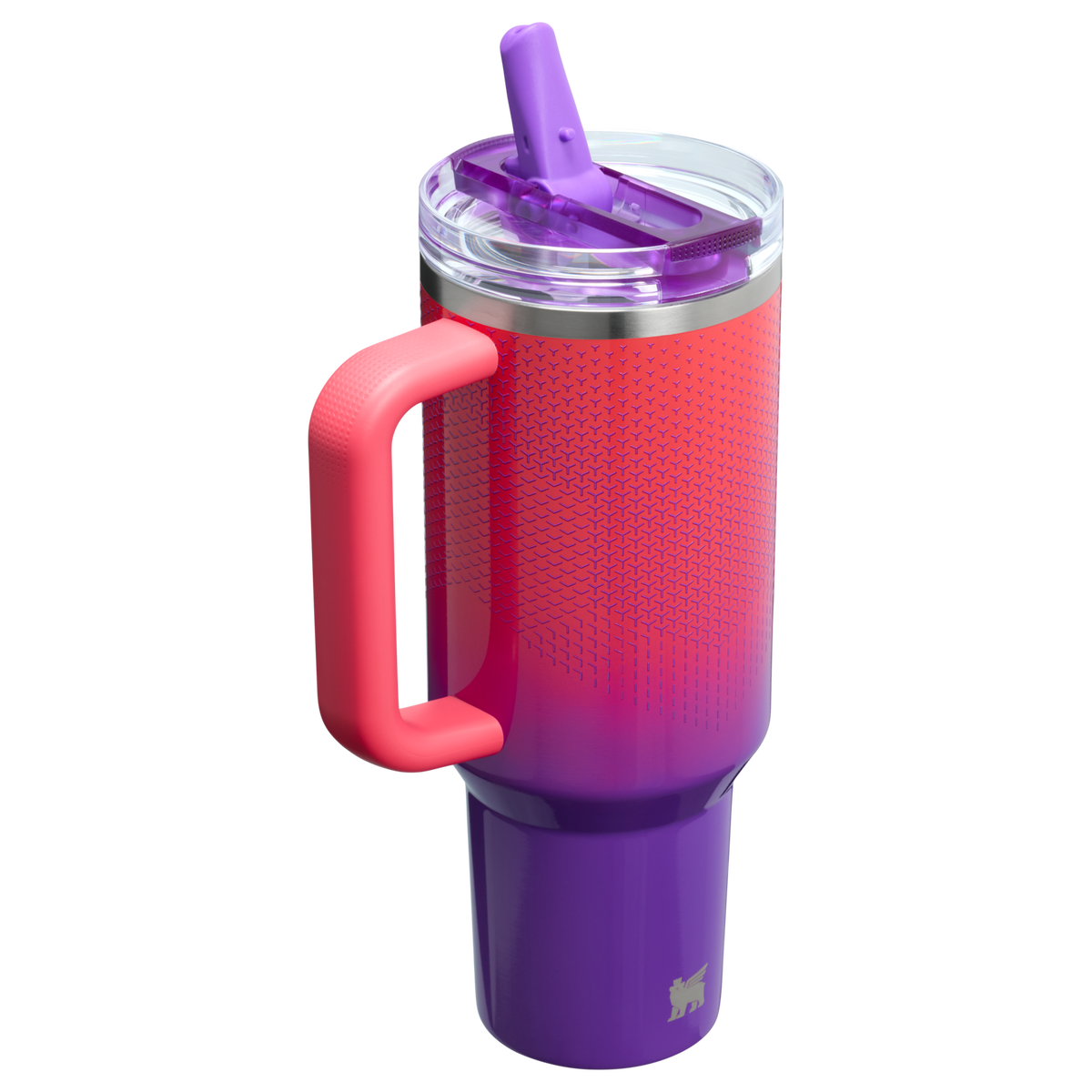 Stanley 1913 クエンチャー プロツアー フリップストロー 真空断熱タンブラー 40 oz（約1.18L） in Vermilion Hypergrip | View 2