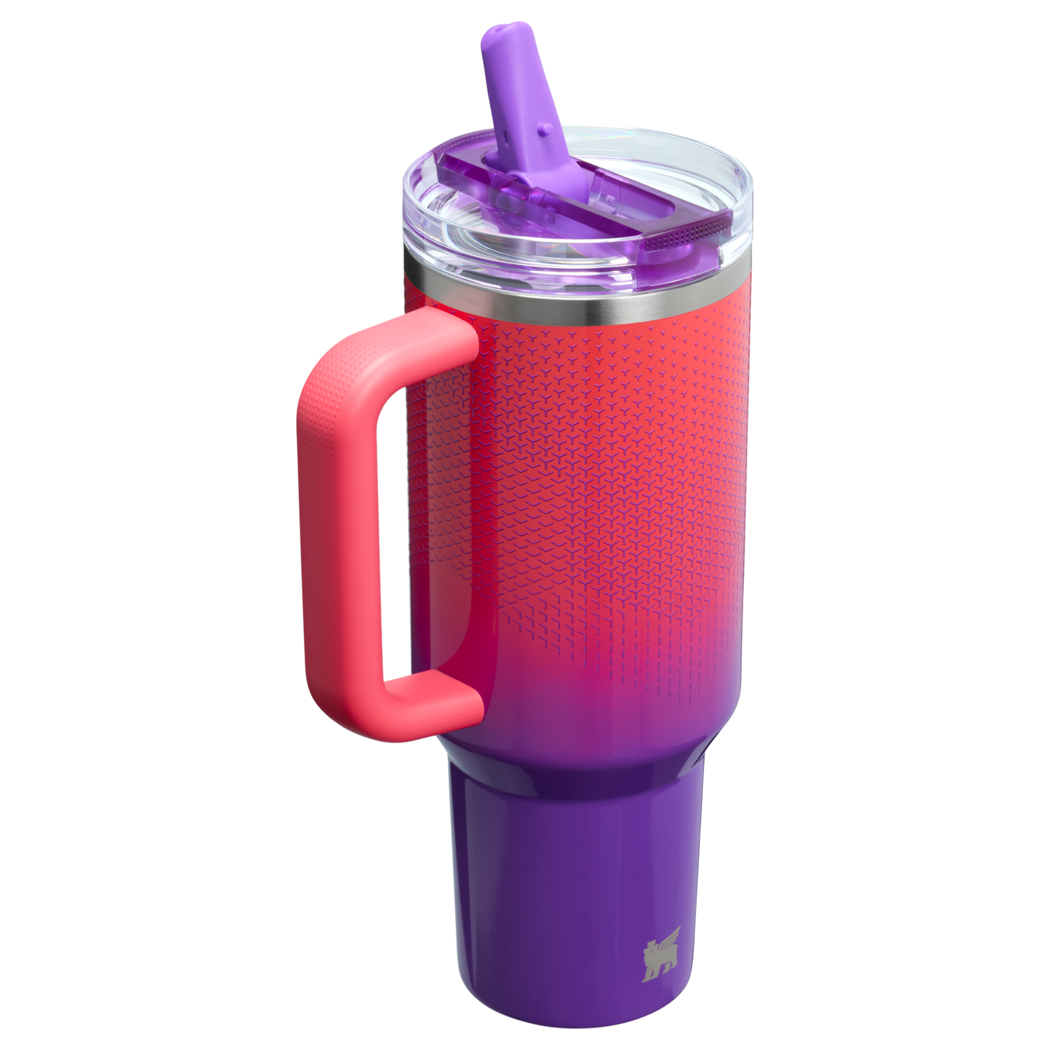 Stanley 1913 クエンチャー プロツアー フリップストロー 真空断熱タンブラー 40 oz（約1.18L） in Vermilion Hypergrip | View 2