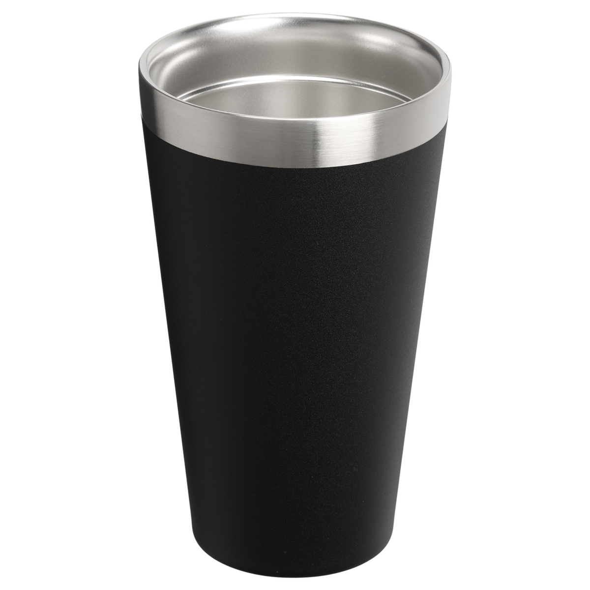 Stanley 1913 スタッキング 真空断熱パイント 16 oz｜（約0.47L） in Black 2.0 | Front View