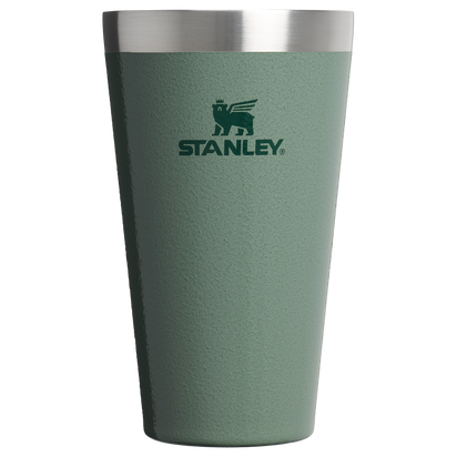 Stanley 1913 スタッキング 真空断熱パイント 16 oz｜（約0.47L）（Hammertone Green） | 正面