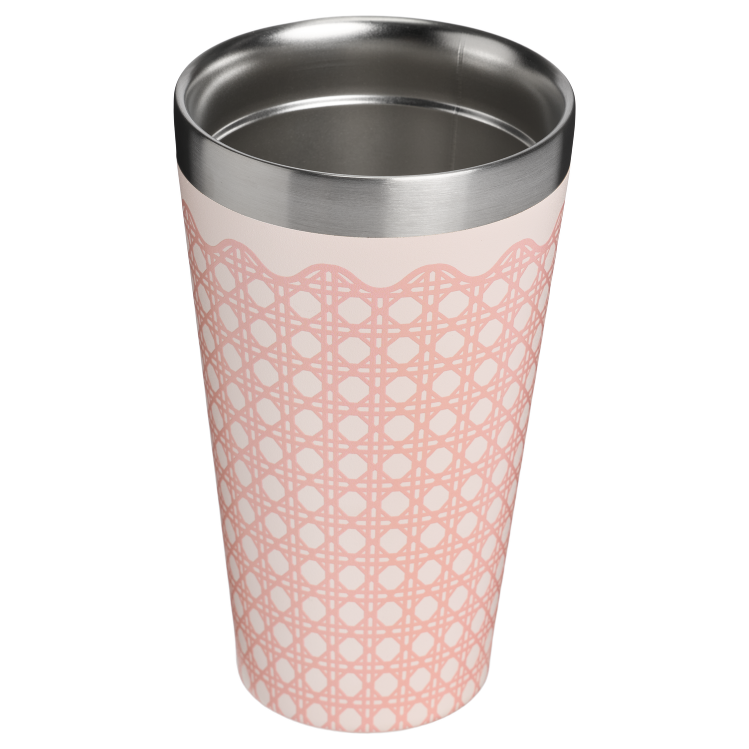 Stanley 1913 Picnic Collection スタッキング 真空断熱タンブラー 16 oz｜（約0.47L） in Rose Quartz Rattan | View 2