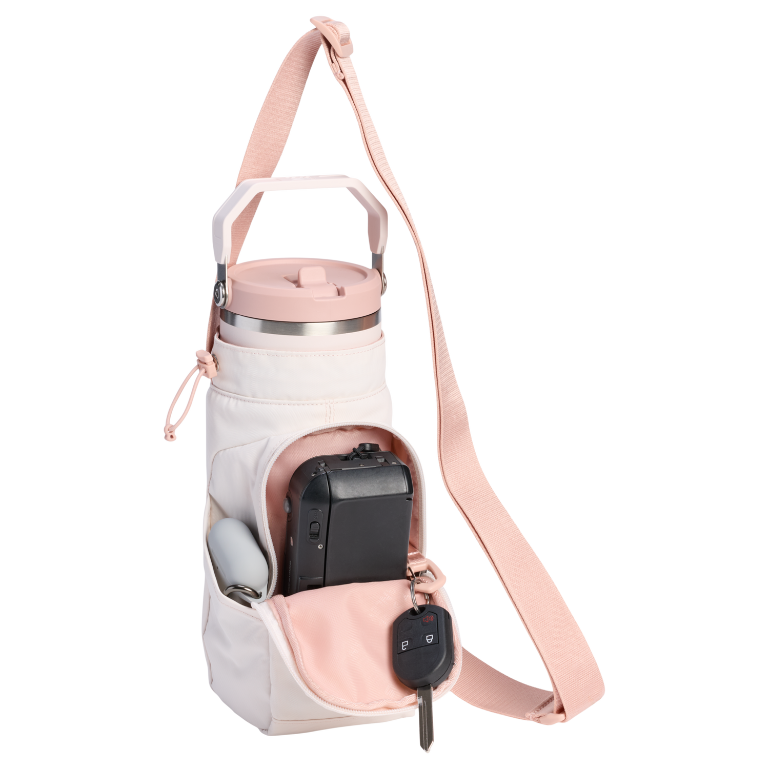 Stanley 1913 バイタライズ キャリーオール 3.3 QT（約3.1L） in Rose Quartz | Front View