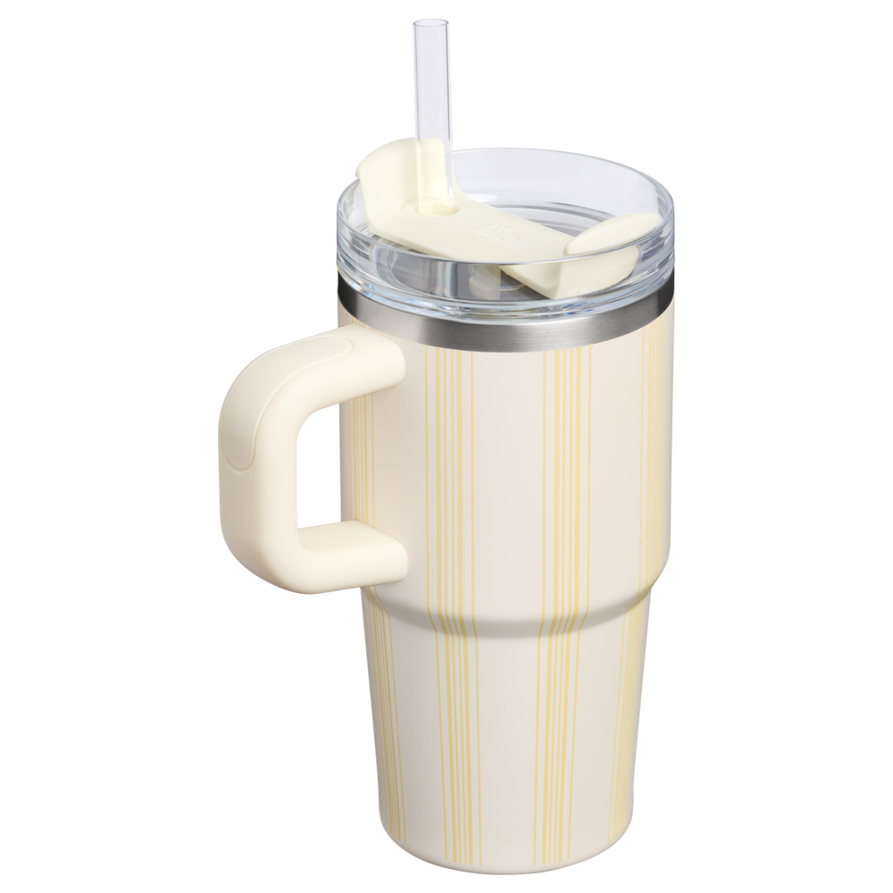 Stanley 1913 Picnic Collection クエンチャー H2.0 フローステート 真空断熱タンブラー20 oz （0.59L） in Cream Picnic Stripe | View 2