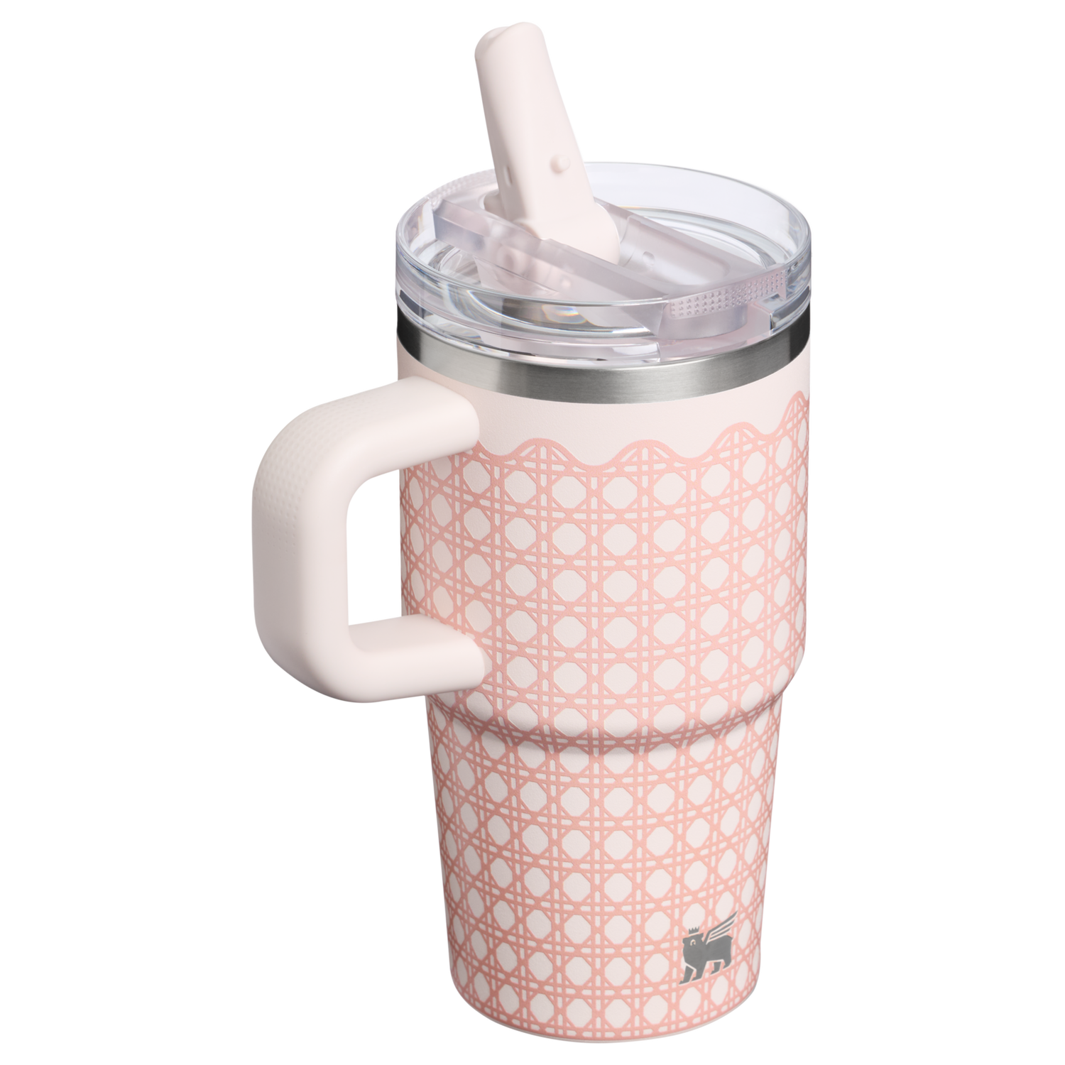 Stanley 1913 Picnic Collection クエンチャー プロツアー フリップストロー 真空断熱タンブラー 20 oz（約0.59L） in Rose Quartz Rattan | View 2