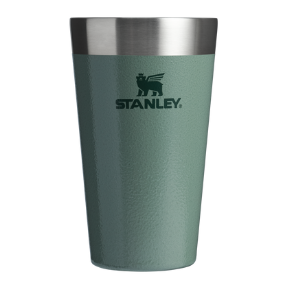 Stanley 1913 スタッキング 真空断熱パイント 16 oz｜（約0.47L） in Hammertone Green | Front View